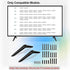YWLUUOO TL28 32/40 43/49 65inch 55s453 Replacement Televisions Stand with Antislip Pad, Fit Multiple Models for / /