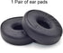 N60NC BT Ear Pads Replacement Protein Leather and Soft Foam for AKG N60NC Wireless Bluetooth Headphone (Black)