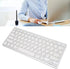 Multi-Device Slim Portable Bluetooth 3.0 Keyboard, 78 Keys Ultra Slim Keyboard for Windows/Android (Russian)