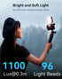 SmallRig P96 LED Video Light, Portable Camera Lights with 96 LED Beads for Photography, Rechargeable 2200mAh