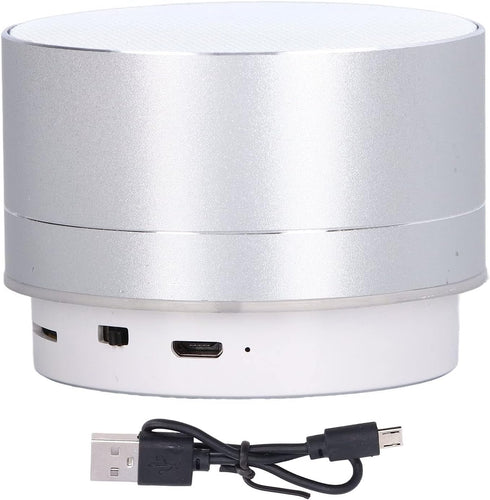 YWBL-WH Mini LED Bluetooth Speaker, USB Wireless Subwoofer for Room and Car