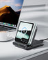 Wireless Charger for Samsung Z Flip 6, SwanScout 501S, Foldable Fast Charging Stand for Galaxy Z Flip Series
