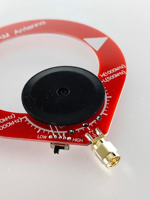 GOOZEEZOO DSP1 DSP2 500kHz-2000kHz Donut AM Mini Loop Antenna Replacement for HFDY Malachite Receiver