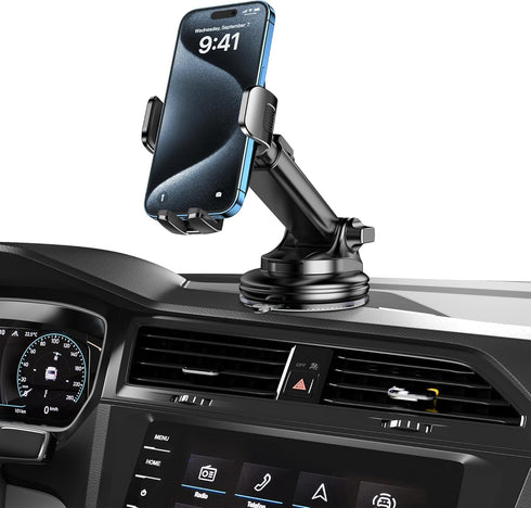 Qifutan 3 1 Dash Mounted Phone Holders for Your Car Dash Phone Mount for Car Dashboard Air Vent Multi-Mount in Vehicle