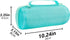 co2CREA Hard Travel Case for JBL Flip 6 FLIP 5 Waterproof Portable Bluetooth Speaker, Teal Case