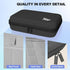Backpack Hard Travel Electronic Organizer Case for Power Bank Chargers Cables USB Flash Drive SD Card Electronics