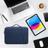 DTTO 9-11 Inch Tablet Sleeve Bag, Waterproof Travel Case for iPad Air M2, iPad Pro M4, Galaxy Tab A9+, Navy Blue