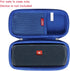 Hermitshell Hard Travel Case Fits JBL FLIP 5 / JBL FLIP 6 Waterproof Portable Bluetooth Speaker (Dark Blue)