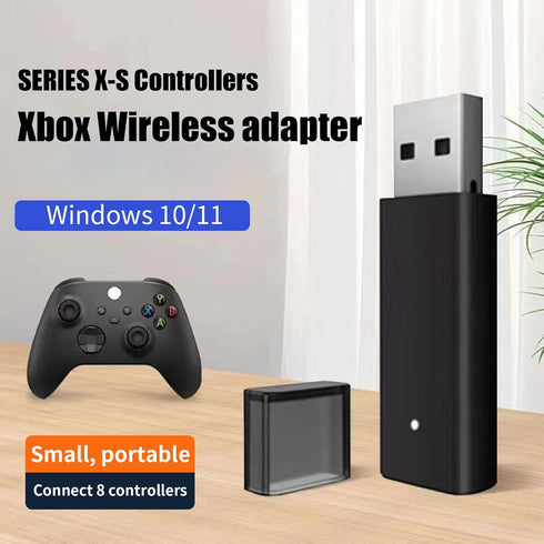 Wireless Adapter for Controller Xbox One, Bluetooth Adapter Compatible with Xbox One/Xbox One X S/Xbox Series X