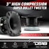 DS18 PRO-TWN2PL 3" High Compression Bullet Tweeter, 1" Polyester Voice Coil, Neodymium Magnet, Best in Pro Audio (1