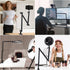 TARION Adjustable Camera Desk Mount Stand, Articulating Arm for DSLR Photography, Heavy Duty Tabletop Mount