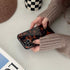 Tortoise Shell Retro Phone Case for iPhone 14 Pro, Chic Amber Brown Leopard Stylish Classic Soft Slim Cover