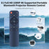 WDZP E1 1080P 4K New Projector Remote Control Replacement fit for NICPOW Full HD Supported Portable Bluetooth