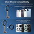 BRDRC 1/4" Cold Shoe Phone Mount with Arca Port, Tripod Mount for MagSafe Magnetic Hot Shoe Adapter with Screw Hole