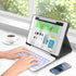 XIWMIX Ultra-Slim Wireless Bluetooth Keyboard, 7 Colors Backlit Universal Rechargeable, Compatible with iPad Pro/Air,