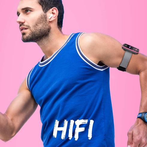 AGPTEK 64GB MP3 5.3 128GB Player with Clip, Bluetooth Lossless Sound with FM Radio, Voice Recorder for Sport Running