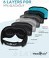 MUSICOZY Sleep Headphones 3D Bluetooth 5.4 Headband Sleep Mask, Wireless Music Earbuds Eye Mask for Side Sleepers