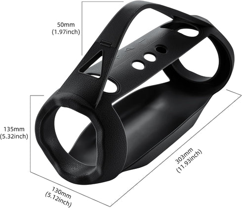 Silicone Carrying Cover Case for JBL Xtreme 4 Portable Bluetooth Speaker, Travel Protective Skin Accessories