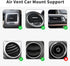 KSWNG Universal Air Vent Car Mount - 360° Rotation Clip Car Mount Phone Holder with Adjustable Switch Lock for
