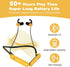 Hmusic Wireless Bluetooth Neckband Headphones, 50H~80H Playtime, IPX7 Waterproof Earphones for Jobsite, Sports, Yellow