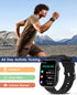 Smart Watch for Men Women (Answer/Make Call), 2.0" Fitness Tracker with 100+ Sport Modes, IP67 Waterproof
