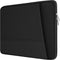 TEDNETGO 15.6 inch Laptop Sleeve, Portable Computer Case with Pockets for MacBook, HP, Dell, Asus (Black)
