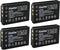 Kastar 4-Pack Rechargeable Battery Replacement for Minolta NP-120 NP120, Compatible with Minolta MN35Z Camera