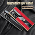 Samsung Galaxy S22 Ultra Case 5G, Luxury TPU Carbon Fiber & Leather Back Cover, Shockproof Phone Case Black