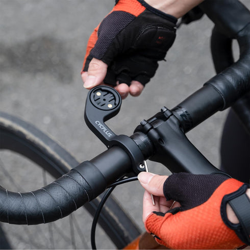 CYCPLUS Cycling Out Front Bike Mount Designed for All Cycling Computers, Garmin Edge 520 530 820 830 1000 GPS and Other