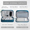 Skycase Waterproof Electronic Organizer Travel Case, Double Layers Storage Bag for Accessories, Charger, Cable, Green