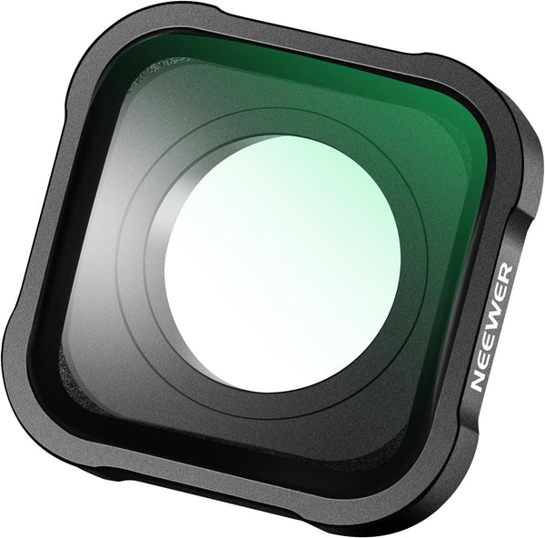 NEEWER 15X Macro Lens Compatible with GoPro Hero 13, 12, 11, 10, 9, 8, 7, 6 Black Action Camera, Close Up Filter, Anti