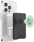 Quill & Ember Studio Irish Punch Back Shamrock Crab Lucky St Patricks Art PopSockets PopWallet for MagSafe