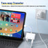 USB C to USB Adapter - 3 in 1 USB C to 3.5mm Audio Adapter for iPad
