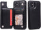 UEEBAI Case for iPhone 11, Luxury PU Leather with Magnetic Clasp, Card Slots, Stand Function, Black