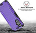 TJS Boost Mobile Celero 5G 2024 (3rd Version) Case, with Tempered Glass Screen Protector, Magnetic Support Hybrid