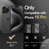JETech 15 6.1-Inch, Case for iPhone Pro Heavy Duty Dual-Layer Rugged Protection, Shockproof Protective Tough Phone