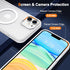 Hython Magnetic Translucent Matte Case for iPhone 11, Compatible with MagSafe, 6.1", Thin Slim Fit Shockproof Cover