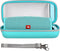 Mchoi Hard Portable Case for JBL Charge 4 / Charge 5 Waterproof Bluetooth Speaker, Teal, with Shoulder Strap, Case Only