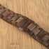 Wooden Watch Band for Apple Watch, Natural Hardwood Strap for iWatch Series 1-8, Walnut (42/44/45mm)