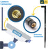 TECHTOO 9dBi 2.4Ghz 2Pack) WiFi Antenna with SMA Male Connector Compatible W/Foscam Anran Haloview IP Camera & Other
