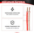 RED WOLF Car Door Speaker Wiring Harness Connector for 2011-2021 Ford F150 Escape Focus Bronco Mustang, 2 PCS
