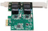 Syba Dual Port Gigabit Ethernet PCI Express 2.1 Network Adapter Card with Realtek RTL8111 Chipset