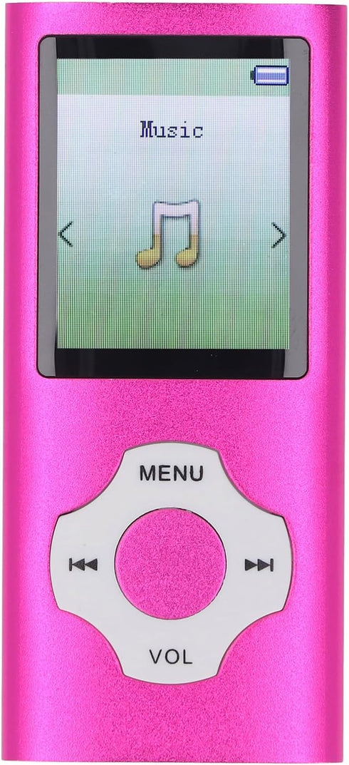 Zopsc MP3 MP4 Player, Lossless Sound Portable Video Music Player, 1.8in Color Screen