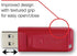 Verbatim 16GB Store 'n' Go USB Flash Drive, Red, PC / Mac Compatible