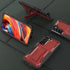 ExoGuard Rubber Shockproof Heavy Duty Case for Samsung Galaxy S22 Plus, with Screen Protector, Built-in Kickstand
