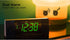 iTOMA Bedside Alarm Clock Radio - Bluetooth Speaker, Dimmable Jade Green LED Display, FM Radio with Sleep Timer, Dual
