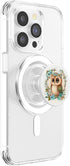 Cute Floral Owl Watercolor PopSockets MagSafe PopGrip for iPhone