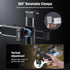 NEEWER Bluetooth Side Handle Shutter Release, 360° Rotatable Phone Clamp & SSD Holder, Rechargeable Battery for iPhone