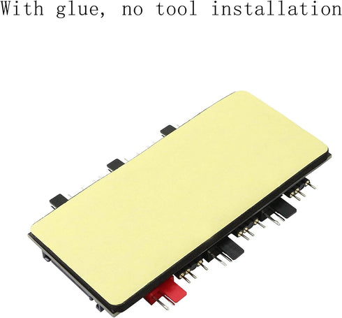 12V 4Pin PWM & 5V 3Pin ARGB with SATA 15Pin Power 2-in-1 Hub - 6 Way Sync CPU Cooling Fan Addressable RGB Lighting