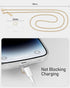 2 ROCONTRIP Phone Chain Crossbody Phone Strap with Tether Tabs Detachable iPhone Lanyard Chain for All Phones Premium